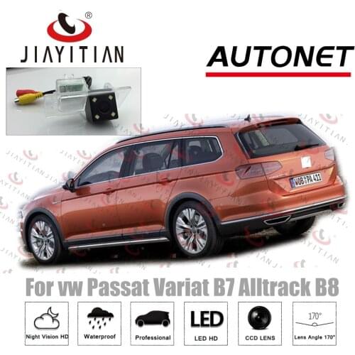 JIAYITIAN Rear View Camera For vw Passat Variat B7 Alltrack B8 2011~2019 CCD Night Vision Backup camera license plate camera