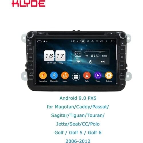 KD-8019 Hot sell Android 9 Car GPS Auto Stereo px5 Car dvd player Video Player for Magotan/Caddy/Passat/ Sagitar/Tiguan/Touran