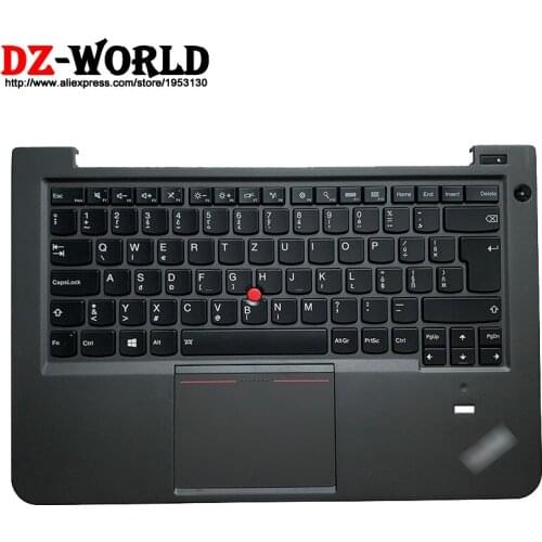 Slovak Backlit Keyboard with Shell C Cover Palmrest Upper Case and Touchpad for Lenovo Thinkpad S3 S431 S440 Laptop 04X0979