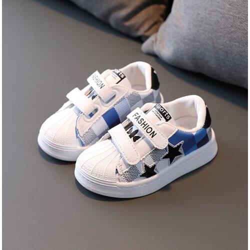 Boys Brand Leather Casual Shoes High Quality Kids Sneakers Non-Slip Flat Girls Children Walking Shoes Child Boy Girl Footwear
