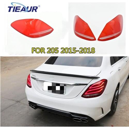 Rearlight Cover Taillight Clear Shell For 205 2015 2016 2017 2018 Transparent Lens Cover Replacement DIY
