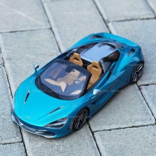 GT Spirit 1/18 For McLAREN 720S SPIDER Diecast Model Car Resin Seal up Limited Version Gifts Collection Ornaments Display