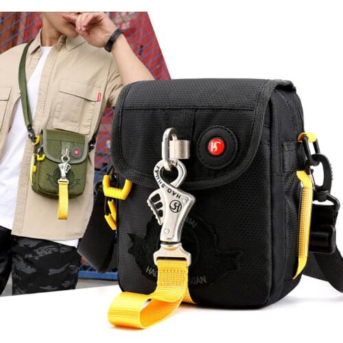 Men Nylon Shoulder Cross Body Bag Pouch Waist Pack Fashion Trend Travel Male Casual Single Messenger Fanny Bags New