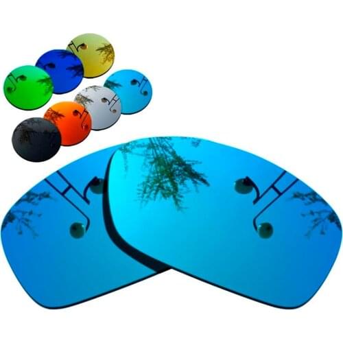 100% Precisely Cut Polarized Replacement Lenses for Hijinx Sunglasses Blue Mirrored Coating Color- Choices