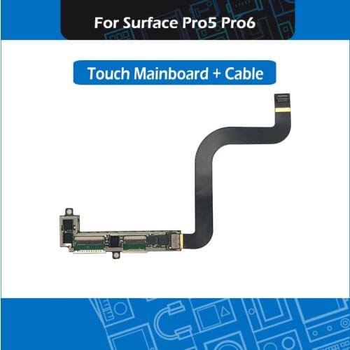 Tablet Touch Mainboard Touch Screen Connector Board Module For Microsoft Surface Pro 5 1796 Pro 6 1807 with Flex Cable