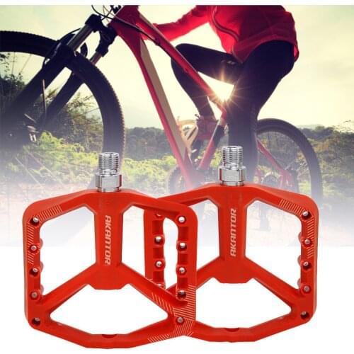 2Pcs Bike Pedals Mountain Bicycle Nylon Fiber Non-slip Platform Wide Pedals Cycling Accessories 2021 new dropshipping