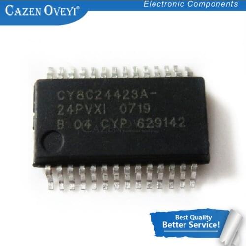1pcs/lot CY8C24423A-24PVXI CY8C24423A SSOP-28 In Stock