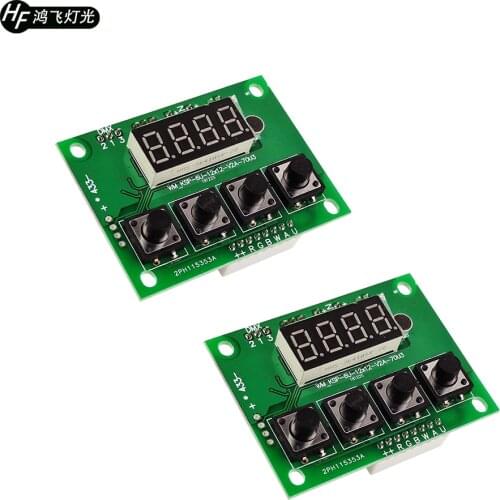 2 PCS 7x18w 12x18w RGBWA UV Led Par Light Motherboard Module LED Module Controller Repair Parts