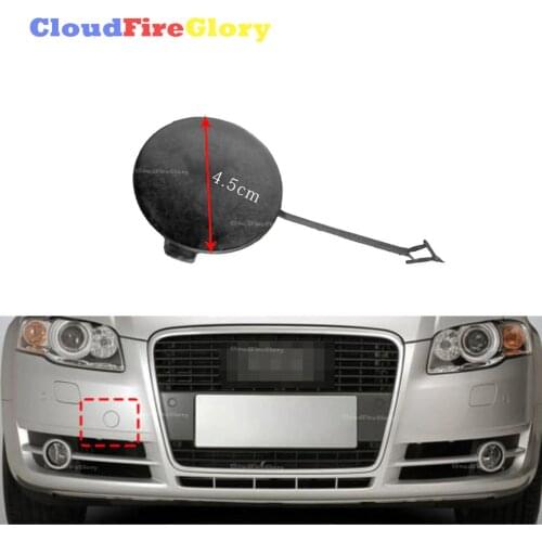 CloudFireGlory For Audi A4 B7 S4 A4 Quattro 2005 2006 2007 2008 Tow Eye Hook Cover Cap Front Bumper Random Color 8E0807241C