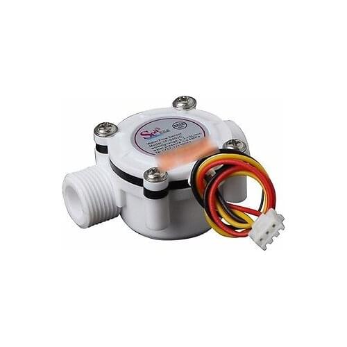 F027 G3/8 Water Flow Sensor Hall Flow Sensor Switch Flow Meter Flowmeter Water Control Counter DN10 0.3-10L/min