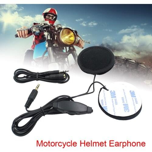 Motorbike Motorcycle Helmet Headset Speakers 3.5mm jack Earphone Headphone Speaker for Motorcycle Helmet Interphone MP3/GPS 3M