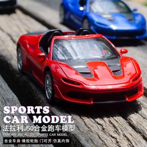 Diecast 1:32 Model Cars Alloy Electronic Sports Car Toys for Children gld2 Flashing Sound Roadster J50