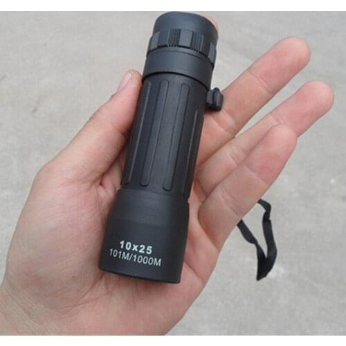 Mini Monocular Telescope Optical Zoom For Hunting HD Binoculars Adjustable Focal Length Night Vision Waterproof Telescopes
