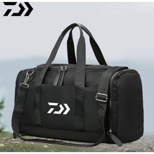 2021 Daiwa Mens Outdoor Waterproof Sports Fishing Bag Large-capacity Handbag Bag Shoulder Bags Camping Tourism Fishing Bag