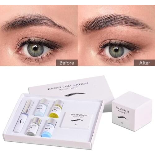 1 Set Semi-pernament Brow Lift Kit Eyebrow Lamination Kit Styling Perming Setting Curling Brow Lamination Beauty Salon Home Use