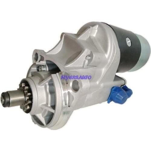 NEW Starter Motor forDAEWOO DB33 DB33A ENGINE 128000-7750 113428 CST40171AS 65262017050 028000-5490 FLYERSAUTO FORKLIFT PARTS