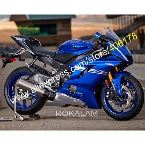 New Body Kit For YZF600 R6 2017 2018 2019 2020 YZF-R6 17 18 19 20 Blue ABS Bodyworks Motorcycle Fairing Kit (Injection Molding)