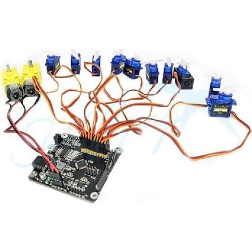 Arduino motor drive board Scratch Graphical programming RosBot robot development board controller