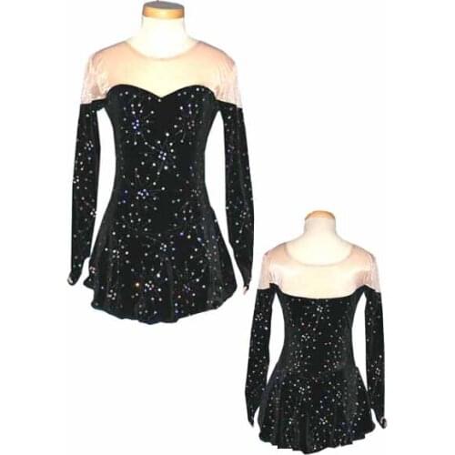 Figure Skating Dress For Girls Graceful New Brand Ice Skating Dresses For Competition Customized DR3919