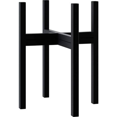 Floor-standing Balcony Flower Pot Stand Wrought Iron Cross Plant Stands Indoor Plant Racks Pot Holders Adjustable Hight Size Fur