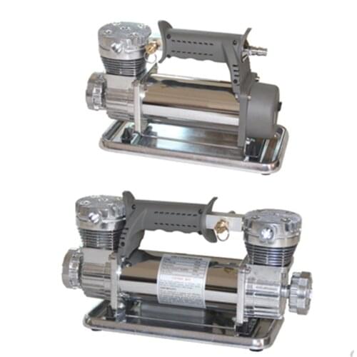 Professional Off-road Double Cylinder Tire Punch 12V Portable High Power Desert Air Compressor Car Air Pump 12V Car Air Pump