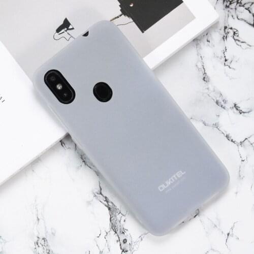 For Oukitel C15 Pro Silicone Case Transparent Anti-knock Soft TPU Protective Mobile Phone Back Cover For Oukitel C15 Pro Case