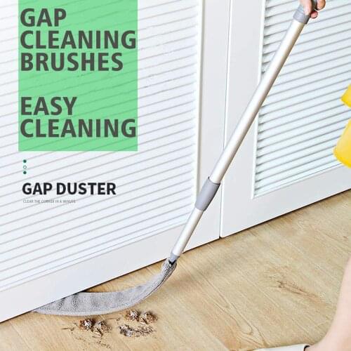 Cleaning Duster Retractable Gap Dust cleaner Brush for Household Bed Bottom Gap Clean Hand Duster with Extension Pole