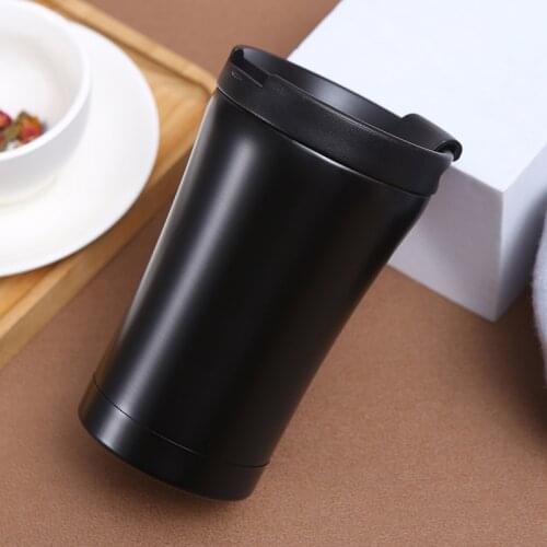350ML Double Stainless Steel Coffee Thermal Mugs Premium Travel Thermos Flask Office Tea Tumbler Cup With Lid Drink Water Bottle