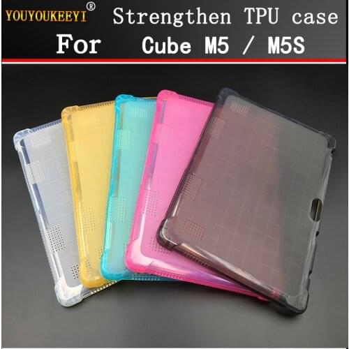 Strengthen TPU case for ALLDOCUBE M5 /M5S 10.1 inch tablet pc ,Kids Safe Drop resistance cover For cube m5 ,Tablet stand as gift