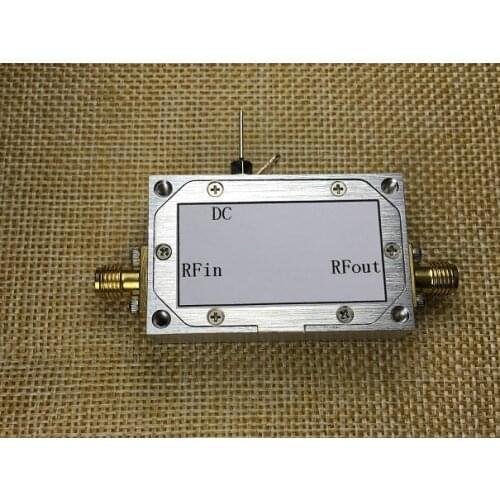 NEW 1PC RF Broadband Power Amplifier Medium Power 10M-1.5GHz 32dB Gain 27dBm Machine Milled Case