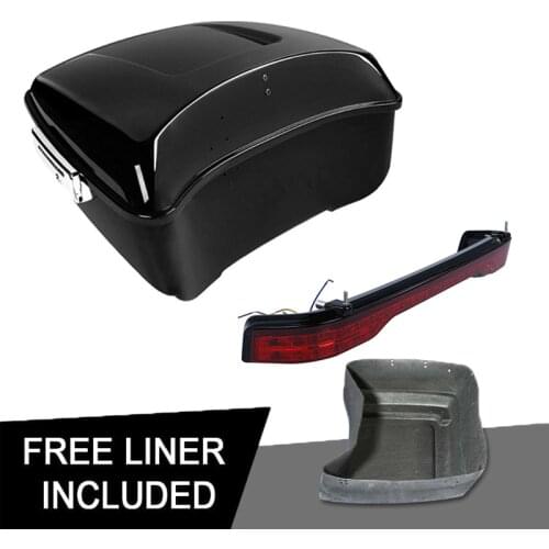 Motorcycle 13.7'' King Pack Trunk LED Tail Light For Harley Tour Pak Road King Street Glide Electra Glide 2014-2020