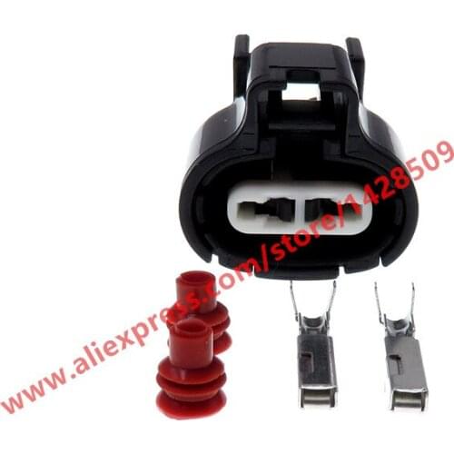 20 Sets 2 Pin Female Waterproof Automotive Connector 7283-1224-30 For Japanese IAT/MAT Applications 7283-1224-10