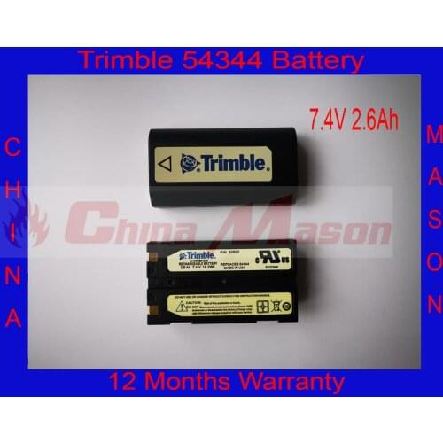 2PC High Quality 7.4V 2600mAh Battery for Trimble 54344, 92600 Battery for Trimble 5700 5800,MT1000,R7,R8 GPS Receiver