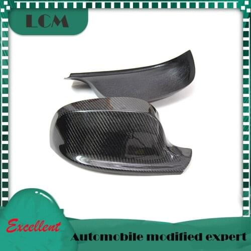 2010 2011 2012 2013 For-BMW X Series X1 E84 X3 F25 Carbon Fiber Rear View Mirror Cover Add On style&Replacement Style