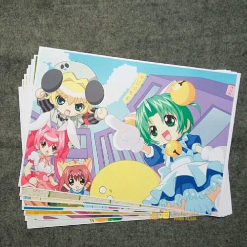 8Pcs Anime Di Gi Charat Picture Posters Figures Poster 42x29cm Toys for Wall Home Decoration Kids Adult Gift