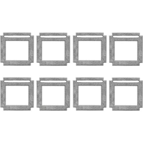 New 8Pcs Mop Cloth Replacement Mop Pads for HUTT W66 Robot Vacuum Cleaner Cleaning Accessories