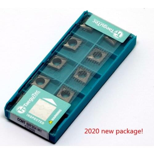 CCMT09T304 MT CT3000 10pcs/lot TaeguTec External Turning Lathe Carbide Inserts