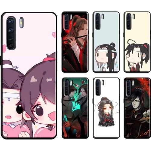Mo Dao Zu Shi Wei Wuxian Lan wangji Case For OPPO A1K A3S A5S A15 A52 A72 A83 A91 F5 A5 A9 A31 A53 2020 Reno 2 Z 4 Pro Coque