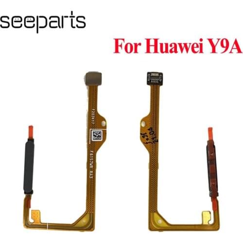 For Huawei Y9a Home Button Fingerprint Menu Return Key Sensor Flex Cable Ribbon Replacement Parts Y9A Fingerprint Flex
