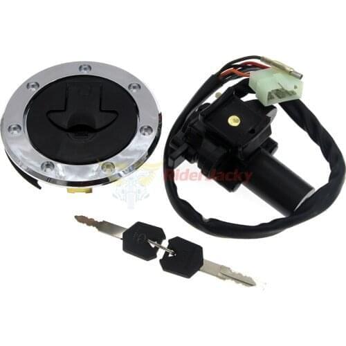 For Kawasaki ZX-7R ZX-7RR all year, ZXR750 1991-1994 Ignition Switch Lock Motorcycle Fuel gas Tank Cap Cover Seat Handle Locks