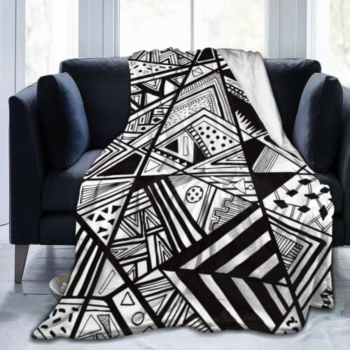 Splicing soft flannel blanket baby bag sofa bedding childrens bed sheet and down quilt cover adult home textile