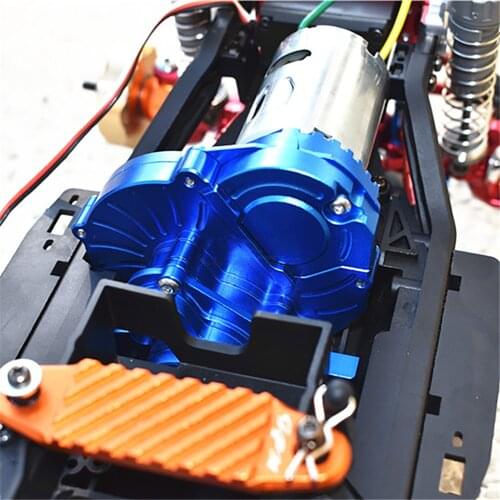 Aluminum Alloy Mid-wave Box Set Center Transmission Gearbox for TAMIYA 1/10 4WD MERCEDES-BENZ G500 58675 Car Parts