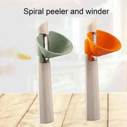 Multifunctional Manual Spiral Shredder Peeler Potato Carrot Rotating Grater