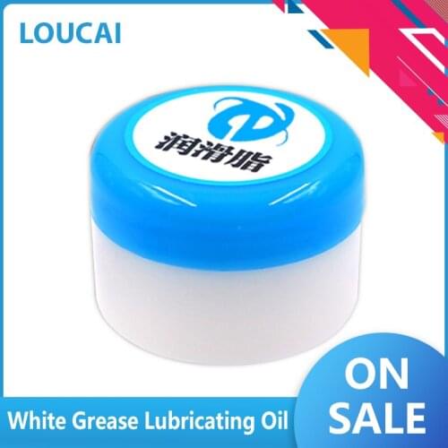 New White Grease Lubricating Oil Lubricated Plastic Gear / Mechanical Equipment / Printers free shipping