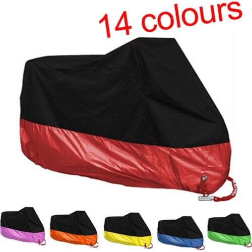 New Motorcycle Covers M L XL 2XL 3XL 4XL Waterproof Breathable Outdoor Motorcycle Scooter Rain Coat UV Protective Covering