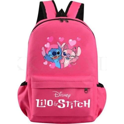 New Stitch Backpack Teenagers School Bags Women Men Laptop Backpack Casual Travel Rucksack Funny Kids Book Bags