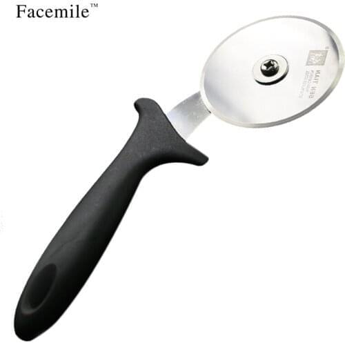 Gift Stainless Steel Pizza Cutter Diameter 7.5CM knife Cut Pizza Tools Kitchen Accessorie Pizza Tools Pizza Wheels Cooking tools
