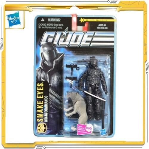 Original Hasbro G.I. Joe POC Snake Eyes Action & Toy figures Model Toys For Children