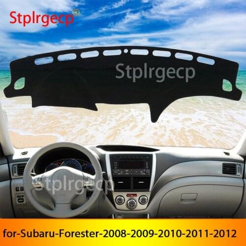 For Subaru Forester 2008 2009 2010 2011 2012 Anti Slip Mat Dashboard Cover Pad Sunshade Dashmat Car Accessories Styling Covers