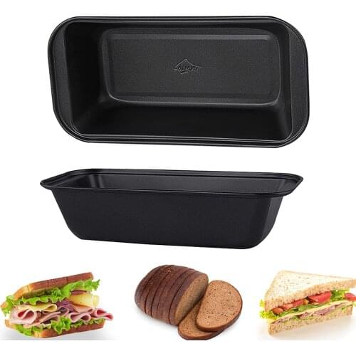 Rectangle Carbon Steel Nonstick Baking Pan Cake Toast Bread Loaf Baking Mold Bakeware DIY Cake Pans Baking Supplies Bakeware